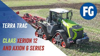 Claas Xerion and Axion Terra Trac Demo [upl. by Lassiter]