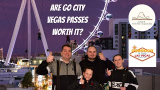 First Days in Vegas  Lets see if the Go City Vegas Pass is worth it [upl. by Iong443]