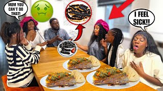 Serving My Husband BURNT FOOD To See His Reaction The Kids Got MAD [upl. by Enaled]