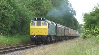 25279 leaving Irwell Vale 30th June 2024 [upl. by Sivartal]