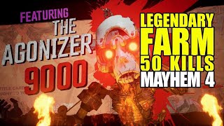 Borderlands 3 Agonizer 9000 legendary Farm Test [upl. by Dore]