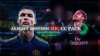 Alight Motion 8k CC Pack  Ae inspired special cc pack  XML amp ALIGHT LINK  link in description [upl. by Uriisa]