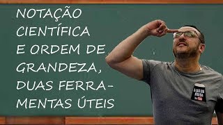 NOTAÇÃO CIENTÍFICA E ORDEM DE GRANDEZA DUAS FERRAMENTAS ÚTEIS [upl. by Dlarej]