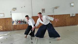 Edu C examen 3er DAN ShuHaRi Dojo Aikido 19102024 [upl. by Wyly]