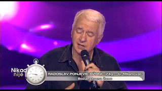 Radoslav Ponjavic Dzoni  Bozanstvena zeno  live  Nikad nije kasno  EM 05  30102016 [upl. by Eatnoj582]