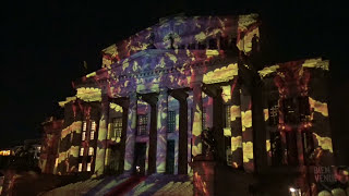 Lichtfest am Französischen Dom in Berlin Mitte FDRAX33 auf HDRTV anschauen [upl. by Marigold565]