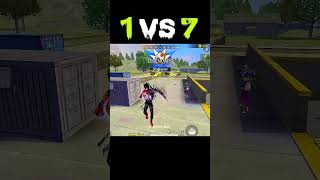 1 Vs 7 Gameplay With MAC10 😘। Solo Vs Squad। freefire shorts shortsfeed foryou ZDot1291Gamer [upl. by Rossen]