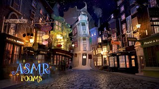 Harry Potter Inspired ASMR  Diagon Alley REMAKE  1 hour Magical Ambience [upl. by Gambrill]