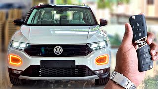 New Volkswagen T Roc India  Sunroof  On Road Price  Mileage  Features  Interior [upl. by Weihs]