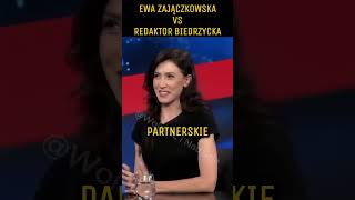 Ewa Zajączkowska Hernik vs Redaktor Biedrzycka konfederacja polityka lgbt zajączkowska wywiad [upl. by Ennayt964]