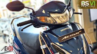 2020 Honda Activa 6G BS6 DLX with Accessories  Colours  Price  Mileage  Features  Specs [upl. by Ahscrop]