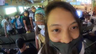 Boracay 2022 with Fam ferry boat ride and at the airport going back home RAW video [upl. by Merideth]