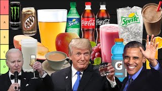 PRESIDENTS MAKE A DRINK TIER LIST [upl. by Mirak]