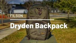 Filson Dryden Backpack  Solid 26L All Purpose Bag [upl. by Telrats40]