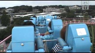 Momonga Standing and Loop Roller Coaster Onride POV Yomiuriland Japan [upl. by Inirt268]