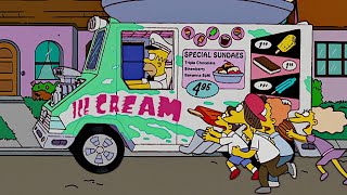 Homero vende helados Los simpson capitulos completos en español latino [upl. by Eidod]