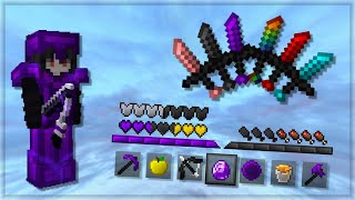 Purple Shadow 16x Release  Recolors  189 BedwarsSkywars pvp texture pack release [upl. by Aderf]