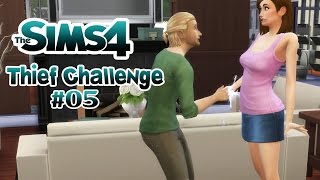 THIEF CHALLENGE • 05  Ein Paradies für Diebe  Lets Play Die Sims 4 [upl. by Atterbury]