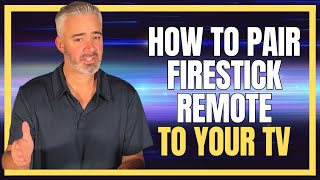 👉 HOW TO PAIR YOUR FIRESTICK REMOTE [upl. by Garland]