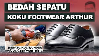 SEPATU UNDER 1 JUTA PALING WORTH IT  REVIEW SEPATU KOKU FOOTWEAR quotARTHURquot [upl. by Drarej127]