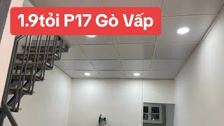 Bán nhà Gò Vấp DTCN 17M2 RAO 19T TL Khu An Nhơn Ldt P17 GÒ VẤP📐DT 29 x 6M trệt lầu🚖Hẻm 2m [upl. by Behl6]