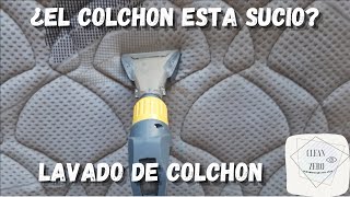 ¿Cómo LAVAR el COLCHON para ELIMINAR ÁCAROS y MANCHAS con equipo KARCHER Tutorial fácil y rápido [upl. by Eilyw]