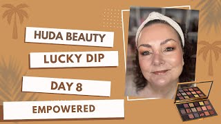 Huda Beauty Palette Lucky Dip  Day 8  Empowered [upl. by Suolkcin722]