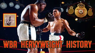 Examining the history of the WBA heavyweight title [upl. by Kendall71]