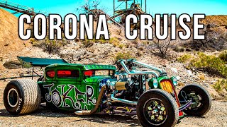 We Drove Custom RAT RODS amp HOT RODS Down An EMPTY LAS VEGAS STRIP  RAT ROD TAKE OVER [upl. by Gnod364]