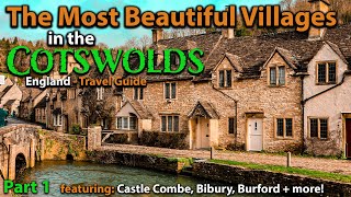 The Most Beautiful ENGLISH villages in the COTSWOLDS  Part 1 [upl. by Sucy]