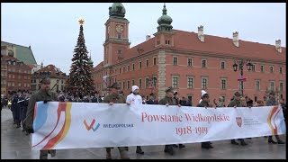 Powstanie Wielkopolskie upamiętnione w stolicy [upl. by Arammat]