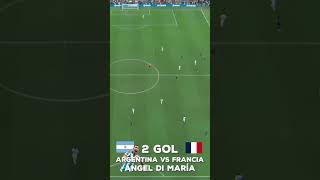 Gol de Ángel Di María vs Francia en la final Qatar 2022 [upl. by Morril]