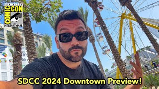 SDCC 2024 Downtown Preview [upl. by Anaigroeg]