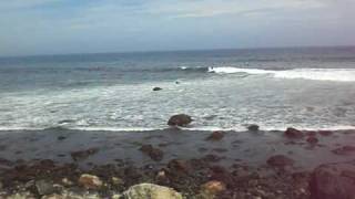 Hurricane Bill Surf at Point Judith RI [upl. by Sivlek543]