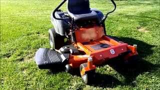 Husqvarna RZ5426 Zero Turn Mower Review [upl. by Shere]