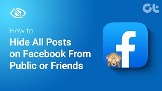 How to Hide All Posts on Facebook From Public or Friends  Limit Past Posts on Facebook [upl. by Sivrep260]