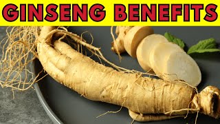 AMAZING Ginseng Health Benefits and Uses  Health Benefits of Ginseng [upl. by Ydollem]