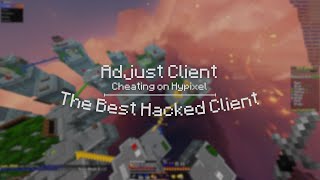 Adjust  The Best Hacked Client [upl. by Hogue]