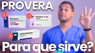 PROVERA PARA QUE SIRVE  3 COSAS [upl. by Vallie993]