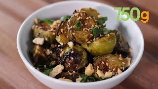 Recette de choux de Bruxelles façon kung pao par Jules de Cuisine amp Chill  750g [upl. by Lincoln]