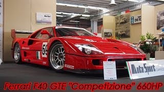 Ferrari F40 GTE quotCompetizionequot 660HP  Awesome Walkaround [upl. by Otineb]