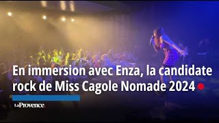 En immersion avec Enza la candidate rock de Miss Cagole Nomade 2024 [upl. by Saffier]