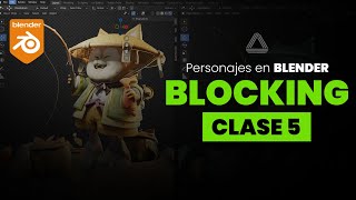 blender Blocking para personajes en Blender  Clase 5 PARTE 3 [upl. by Kelbee3]