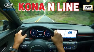 2024 Hyundai Kona N Line 1 6 Liter Turbo Review [upl. by Stoat]