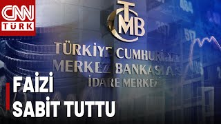 SON DAKİKA🚨  Merkez Bankası Faizi Yüzde 50de Tuttu quotEnflasyonda Düşüş Yılın 2 Yarısındaquot [upl. by Strander]