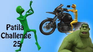 Patila Challenge 25 Patila amp Dame Tu Cosita Funny Animation Dance Challenge Dametucosita amp patila [upl. by Mel]