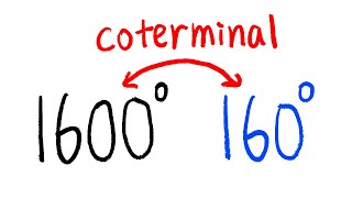 Trigonometry how to find the least positive coterminal angle part2 [upl. by Max]