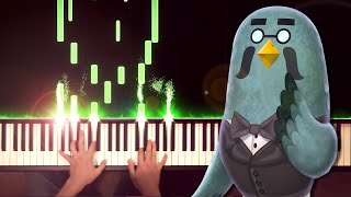 Animal Crossing The RoostBrewsters Theme Piano Lullaby Variations [upl. by Aihsenet875]