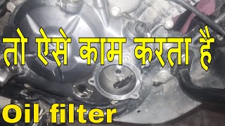 oil filter working with live demo [upl. by Placia]