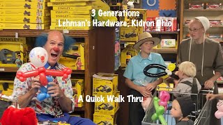 Lehmans Hardware Kidron Ohio [upl. by Vivle336]